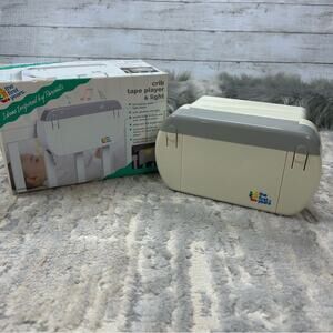 Vintage NIB Infant Crib Tape Player & Light The First Years 1997 TESTED WORKS